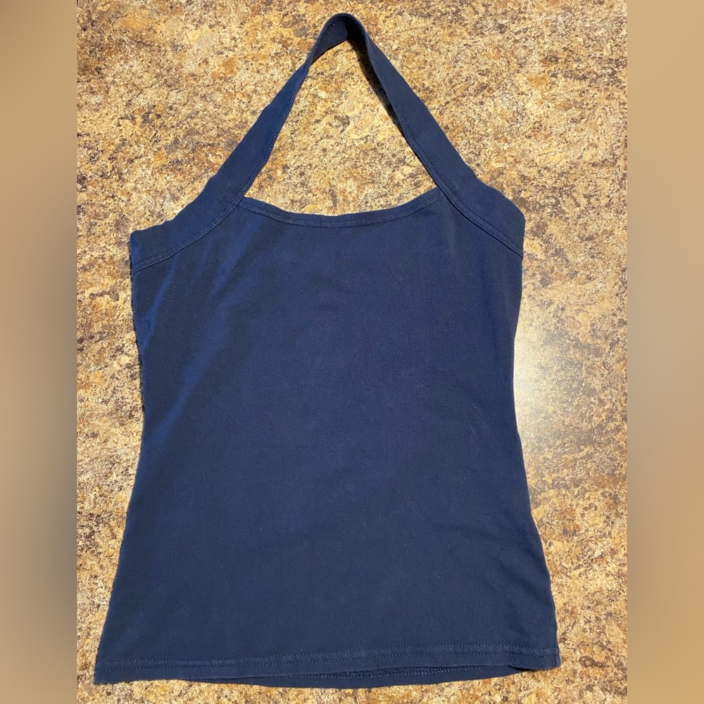 Venus blue halter top